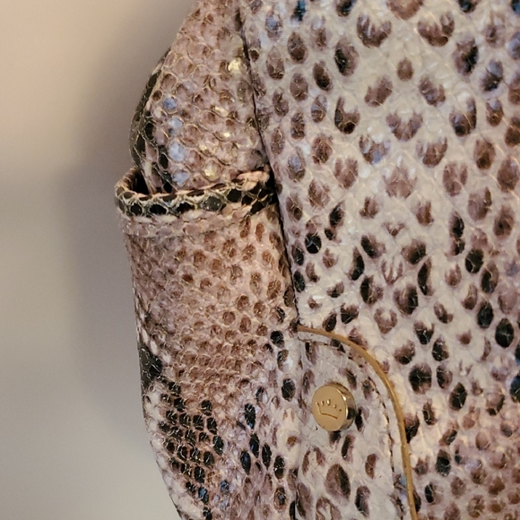 Elaine TURNER,New Snakeskin Patterned Women's Bag,large With Side Pockets - Picture 2 of 6